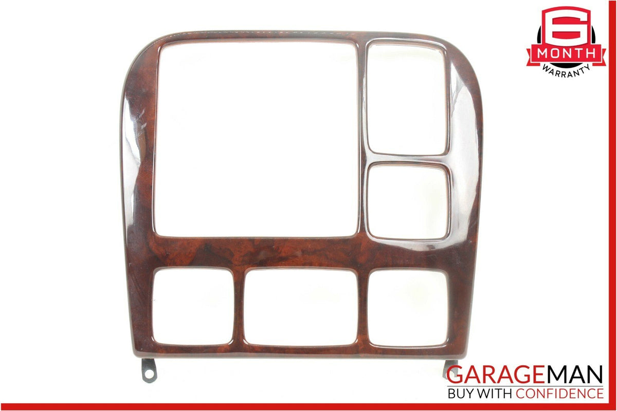 00-06 Mercedes W220 S600 S55 AMG Center Console Wood Trim OEM