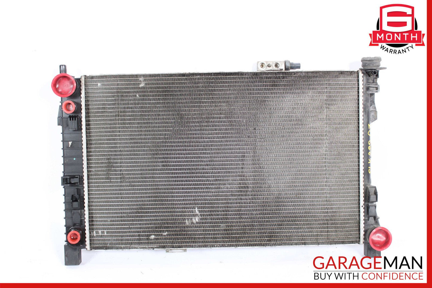 05-08 Mercedes R171 SLK280 Engine Cooling Radiator AC A/C Condenser Assembly OEM