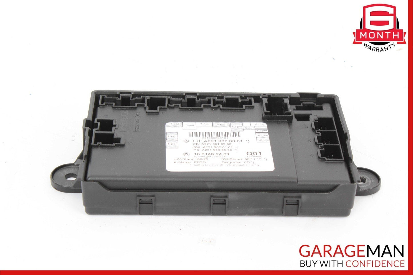 07-13 Mercedes W221 S400 S550 Front Left Side Door Controller Module Unit OEM