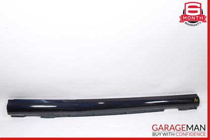 08-14 Mercedes W204 C280 C300 AMG Sport Right Side Skirt Rocker Panel Blue OEM