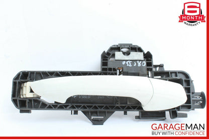 08-11 Mercedes W204 C350 Rear Right Passenger Side Exterior Door Handle White