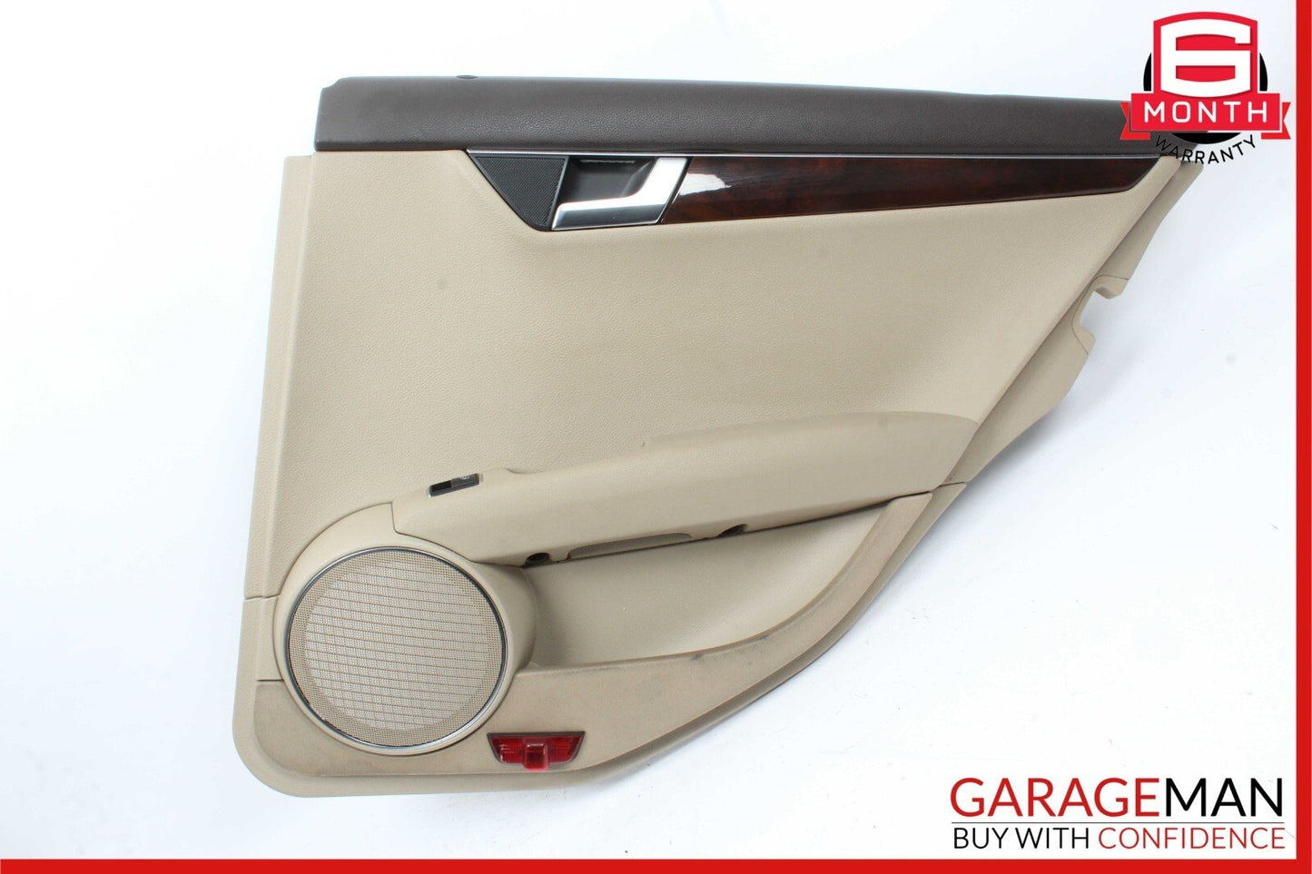 08-14 Mercedes W204 C350 C300 Sedan Rear Right Interior Door Trim Panel Assy
