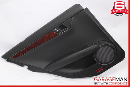 08-14 Mercedes W204 C300 C350 Rear Left Side Interior Door Panel Assembly OEM