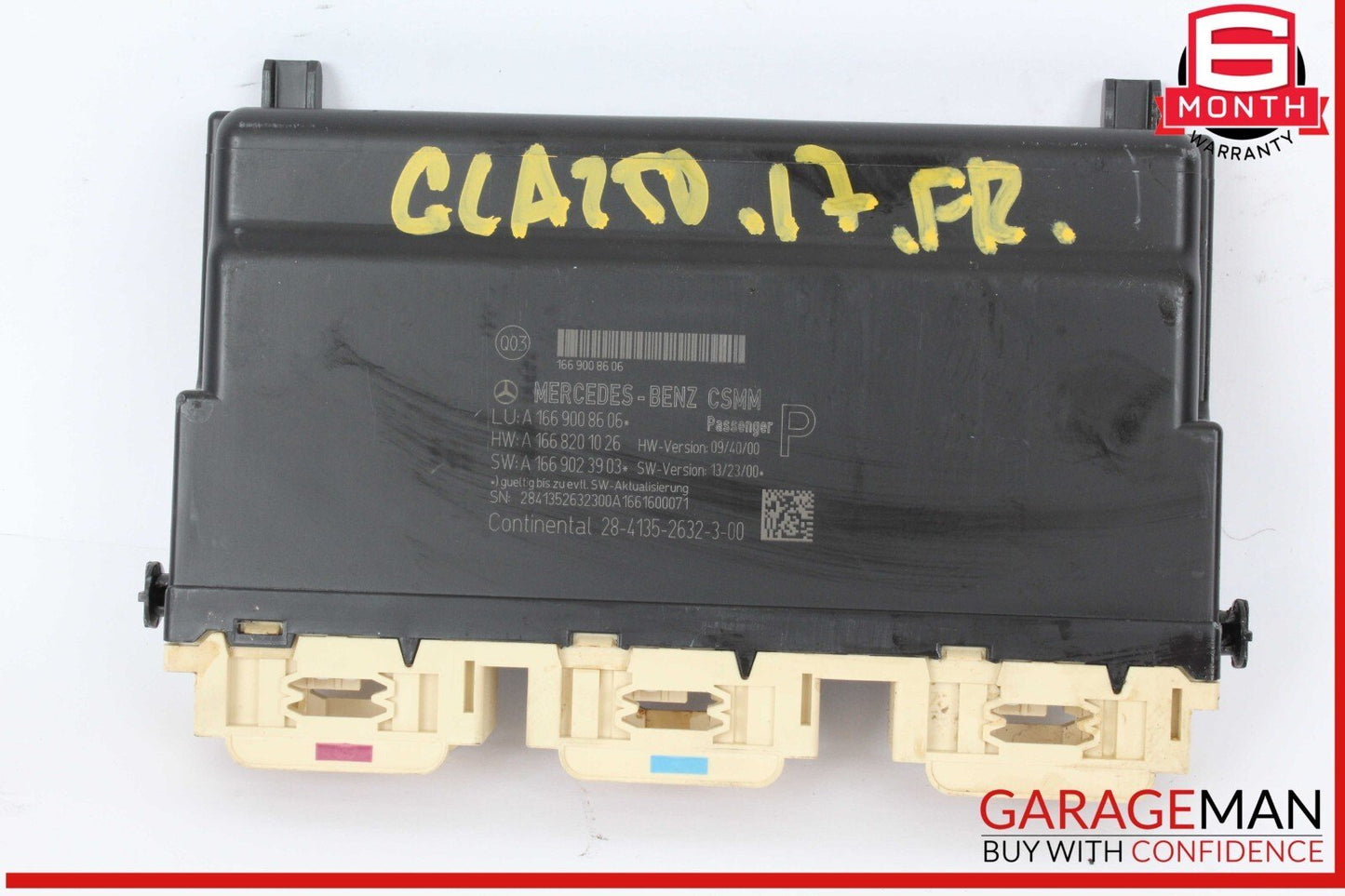 13-18 Mercedes X156 GLA250 GL450 GL550 Front Right Seat Control Module