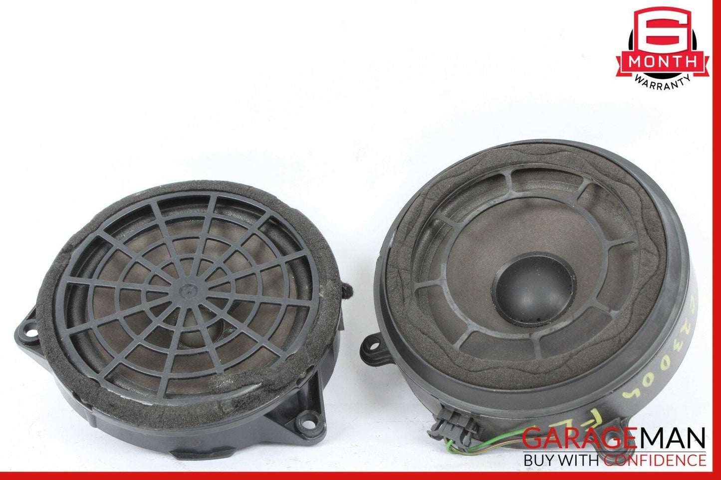 98-03 Mercedes W208 CLK320 Front Left & Right Side Door Sound Audio Speaker Set