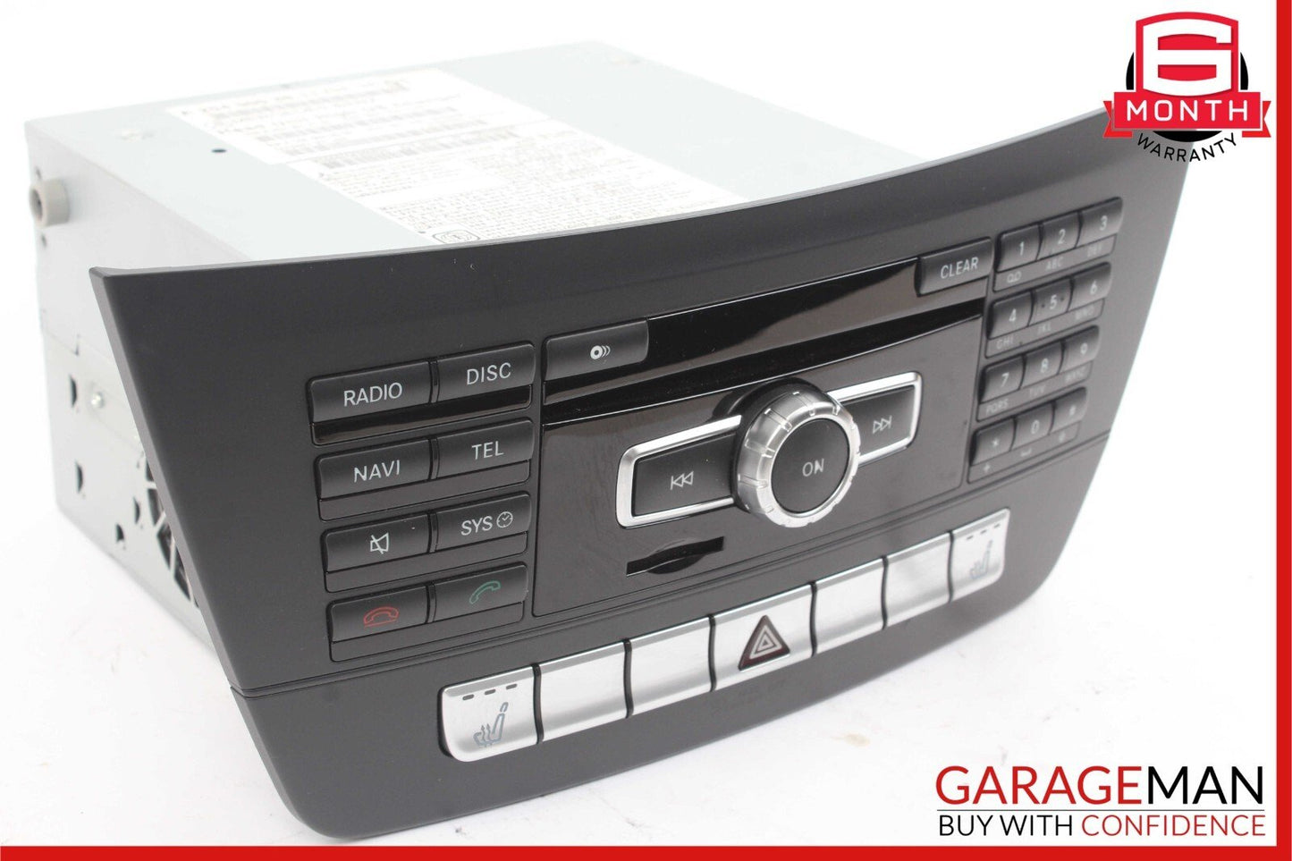 12-14 Mercedes W204 C250 C300 Navi Navigation Comand Head Unit DVD CD Audio OEM
