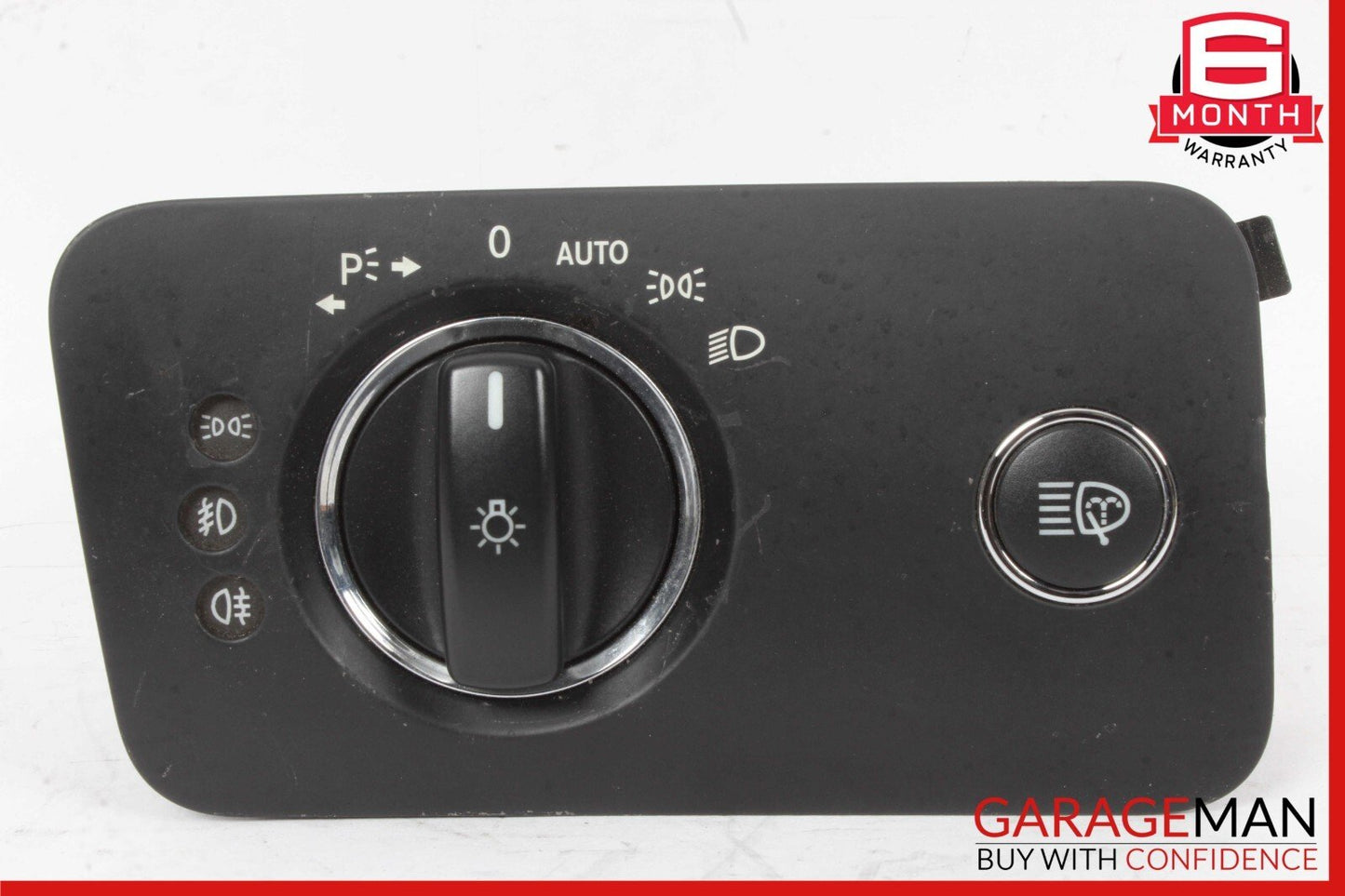 06-11 Mercedes W219 CLS550 Headlight Switch Washer Black 2195450104 OEM