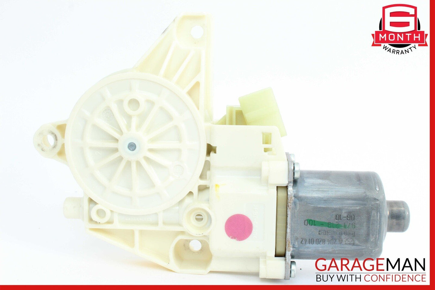 08-14 Mercedes W204 C280 Front Left Driver Side Door Window Regulator Motor OEM