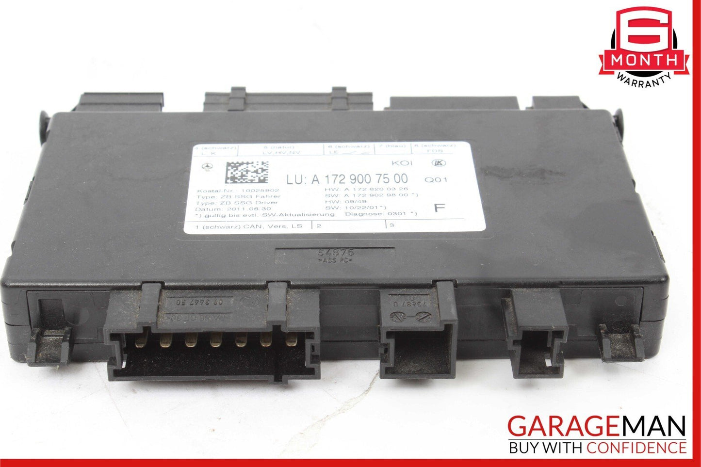 08-18 Mercedes GLK350 E550 E350 CLS400 Front Left Side Seat Control Module Unit