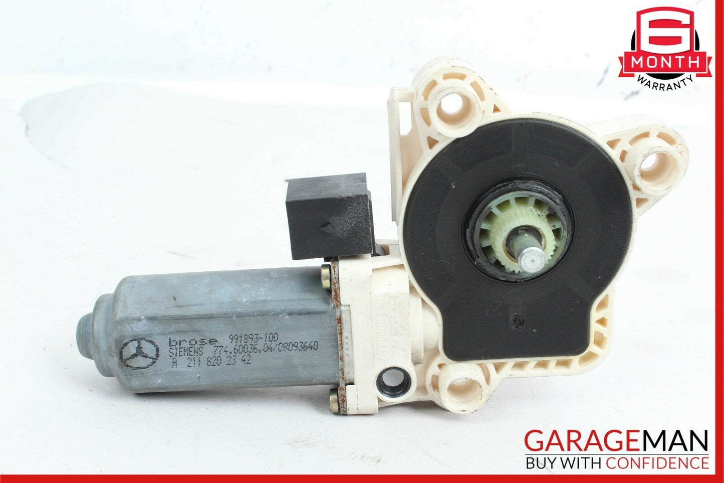 03-09 Mercedes W211 E500 E550 Rear Left Driver Side Window Regulator Motor OEM