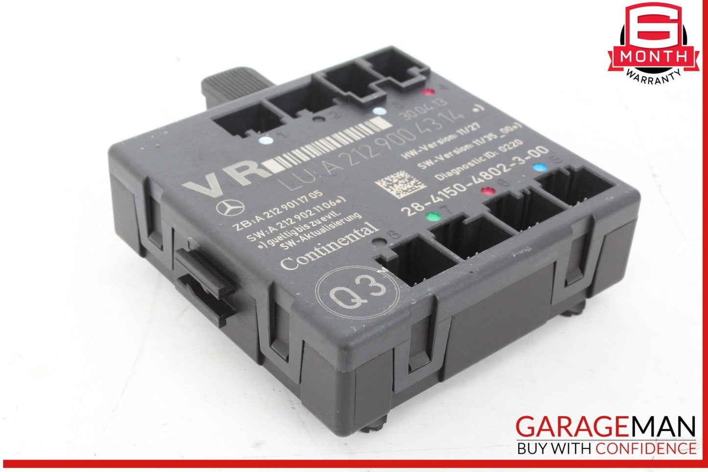 08-18 Mercedes-Benz E350 W212 Right Front Door Control Module 2129004214 OEM