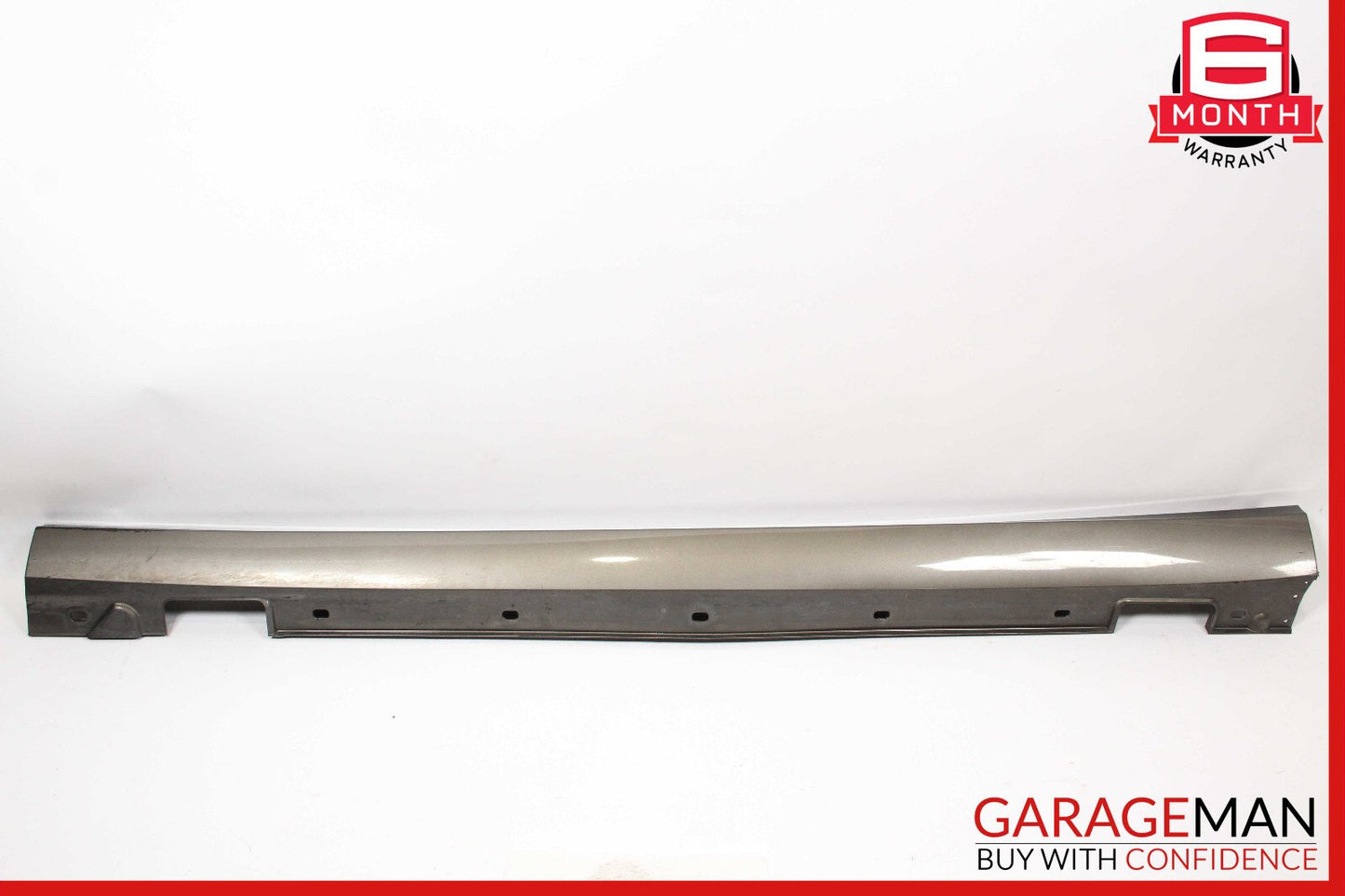 10-16 Mercedes W212 E350 Sedan Left Side Skirt Rocker Panel Silver OEM