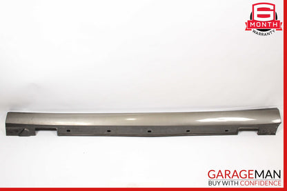 10-16 Mercedes W212 E350 Sedan Left Side Skirt Rocker Panel Silver OEM