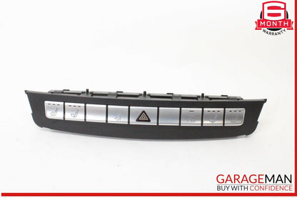 13-16 Mercedes X166 GL450 Seat Heat Ventilation Hazard Switch Control Panel OEM