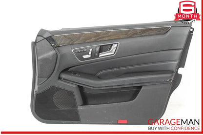 14-16 Mercedes W212 E350 E550 Front Right Side Interior Door Panel Trim Assembly