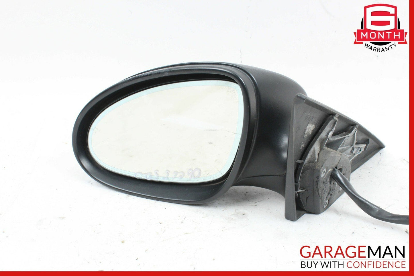 06-08 Mercedes W219 CLS500 Left Driver Side Mirror Door Rear View Black OEM