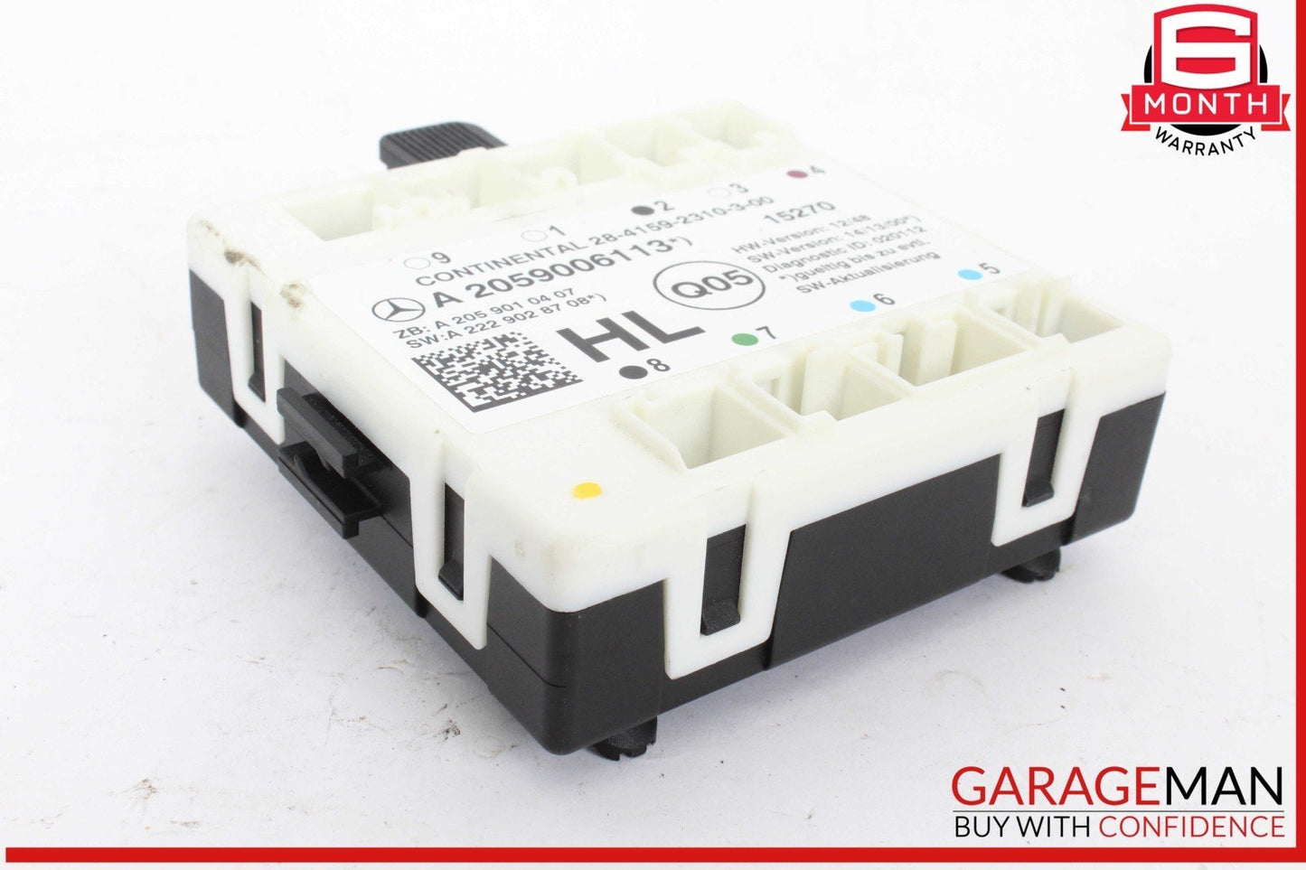 15-20 Mercedes W205 C300 Rear Left Driver Side Door Control Module Unit OEM