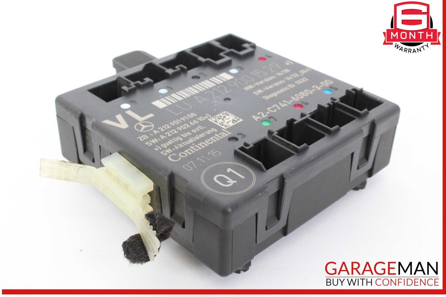 08-18 Mercedes W212 E350 E550 Front Left Side Door Control Module Unit OEM