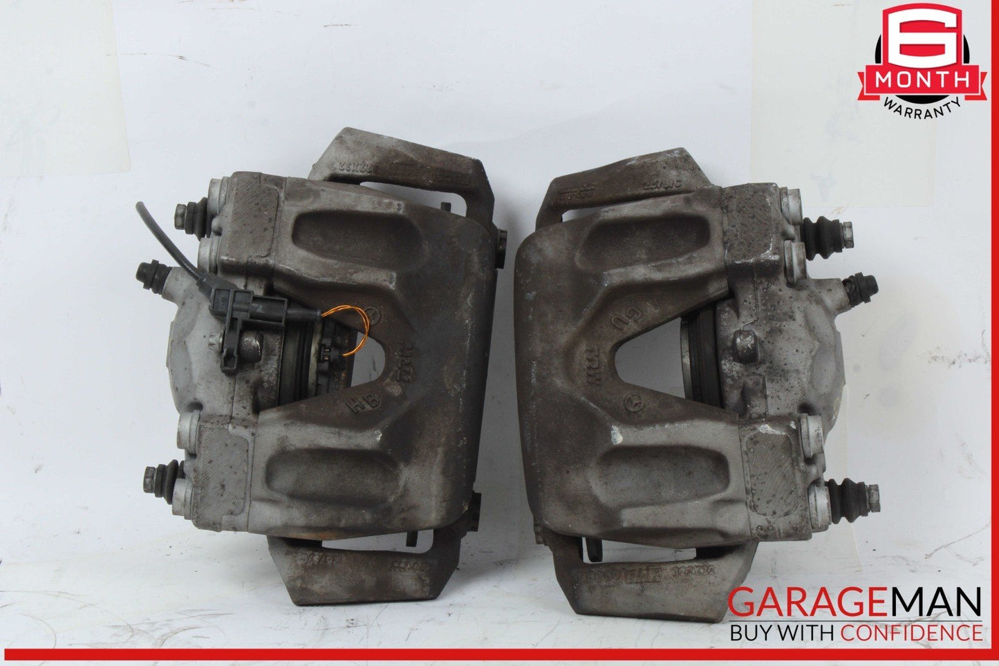 08-18 Mercedes W212 E250 CLS400 Front Brake Caliper Calipers Set of 2 Pc OEM