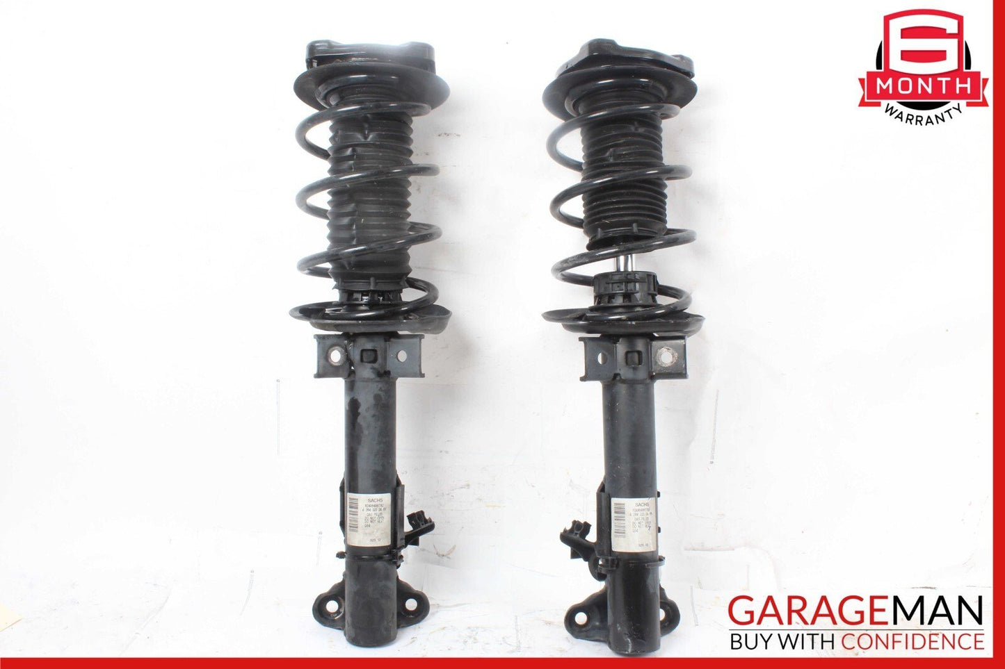 08-17 Mercedes W204 C300 Sachs Front Right & Left Side Shock Absorber Strut Set