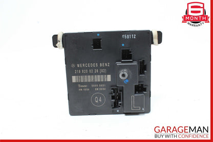 06-11 Mercedes W219 CLS350 CLS500 CLS550 Rear Left Side Door Control Module Unit