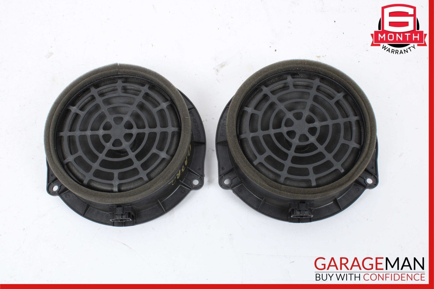 12-18 Audi A7 Rear Left & Right Door Sound Speakers Set 4G0035411