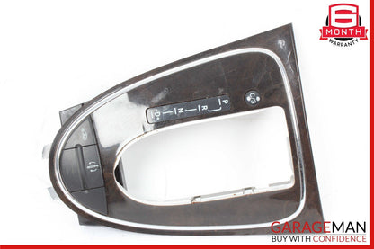 06-11 Mercedes W219 CLS550 CLS500 Center Console Shifter Trim Bezel Wood OEM