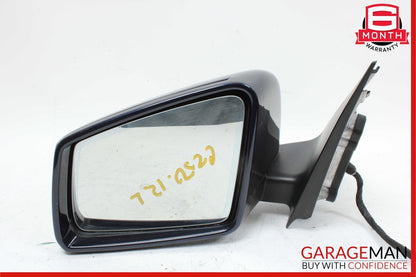 12-14 Mercedes W204 C250 C63 AMG Front Left Side Door Rear View Mirror Blue OEM