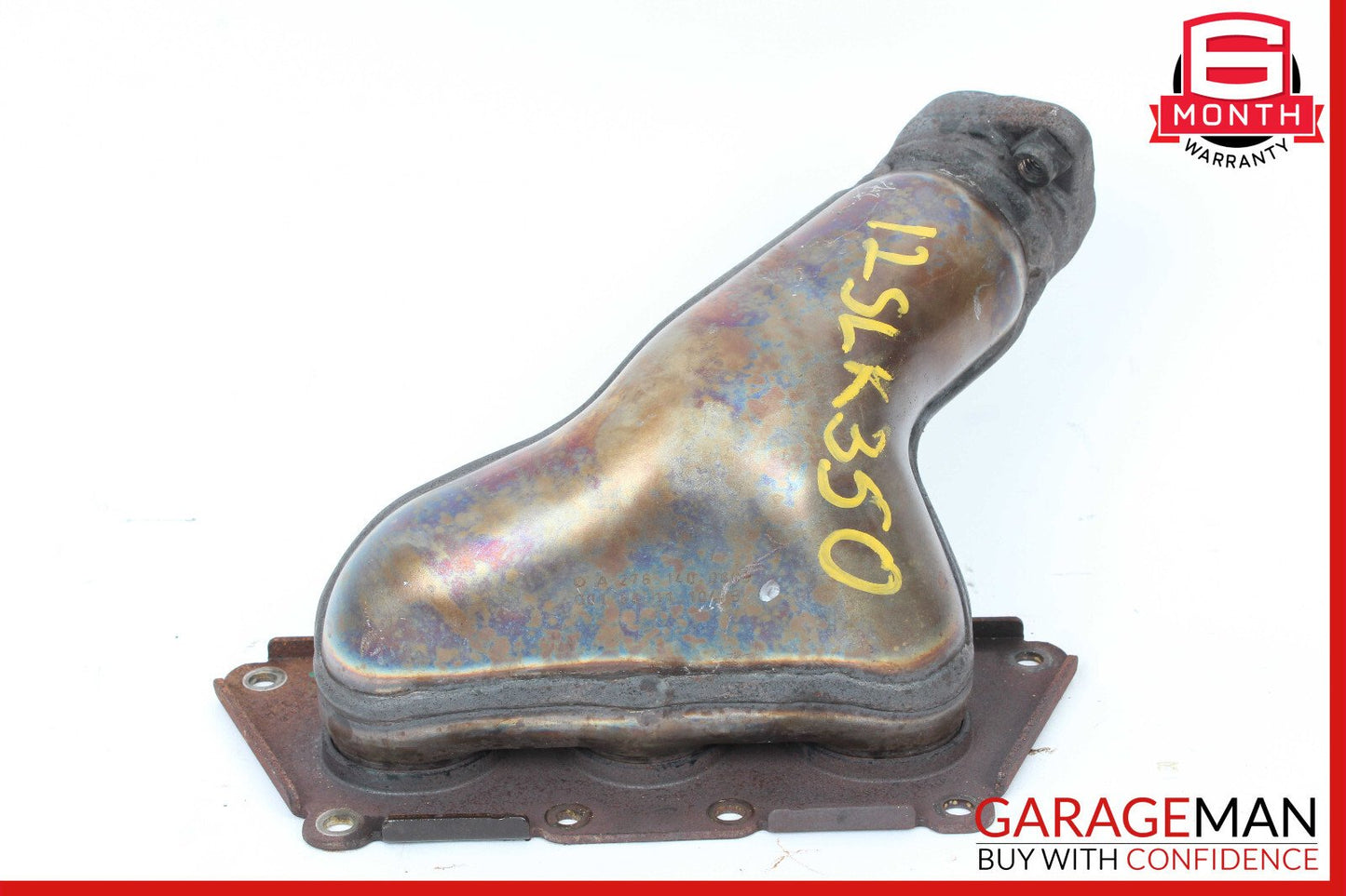 12-18 Mercedes R172 SLK350 M276 Exhaust Manifold Right Side 2761400809 OEM