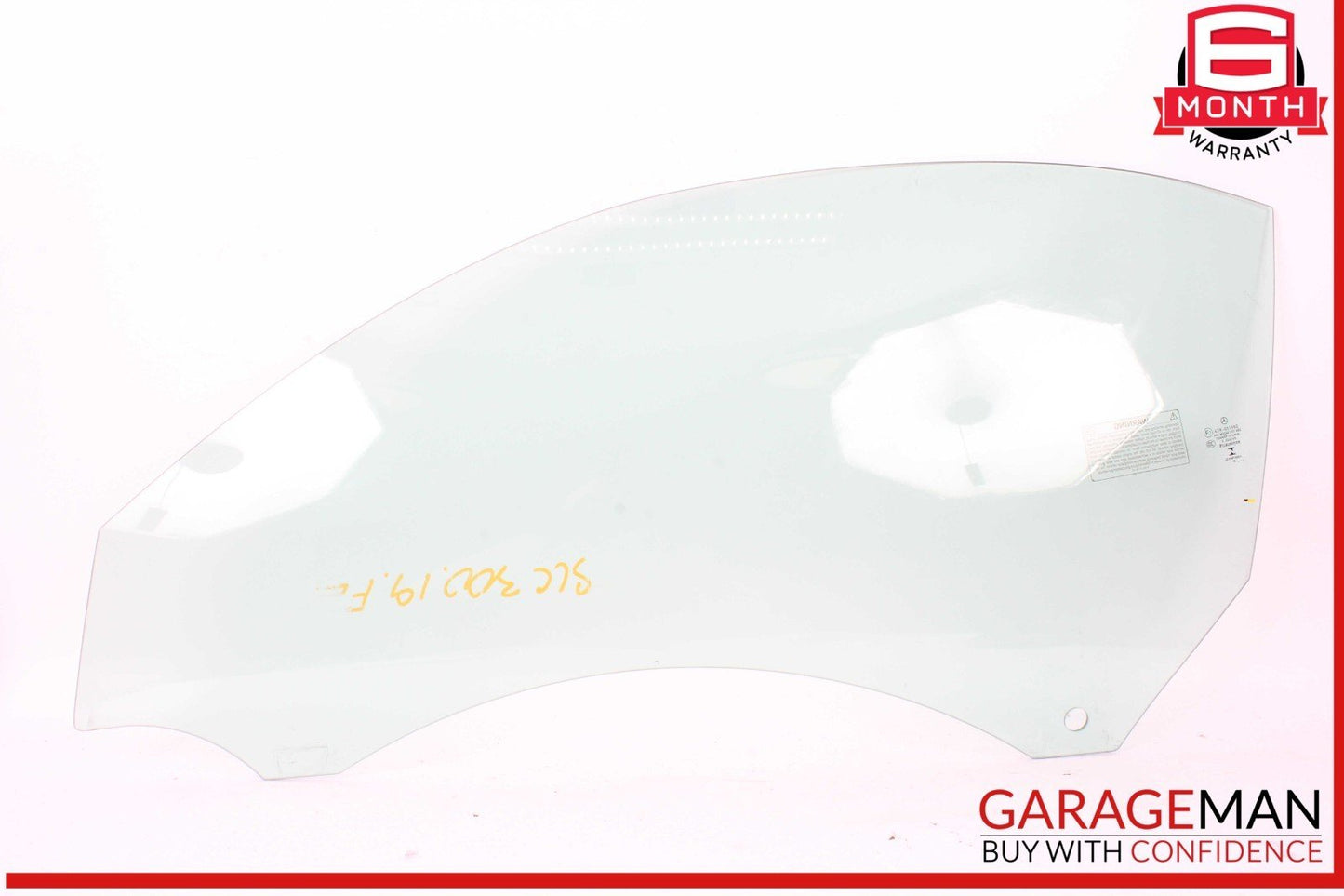 12-20 Mercedes R172 SLC300 Front Left Driver Side Door Window Glass OEM