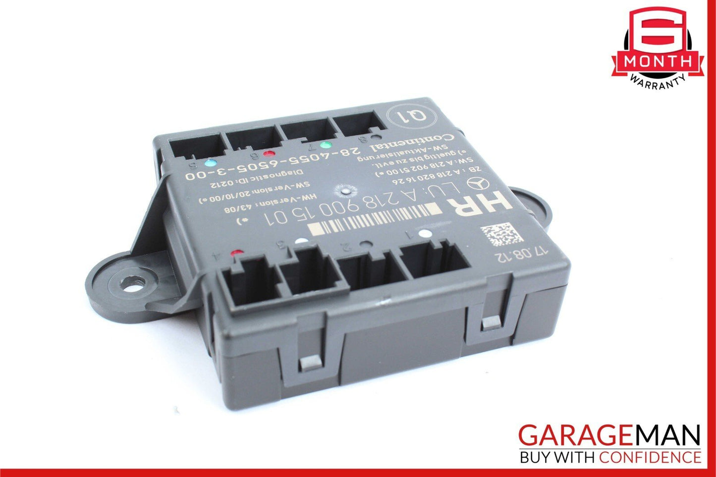 08-15 Mercedes W204 C250 C350 Rear Right Passenger Side Door Control Module OEM