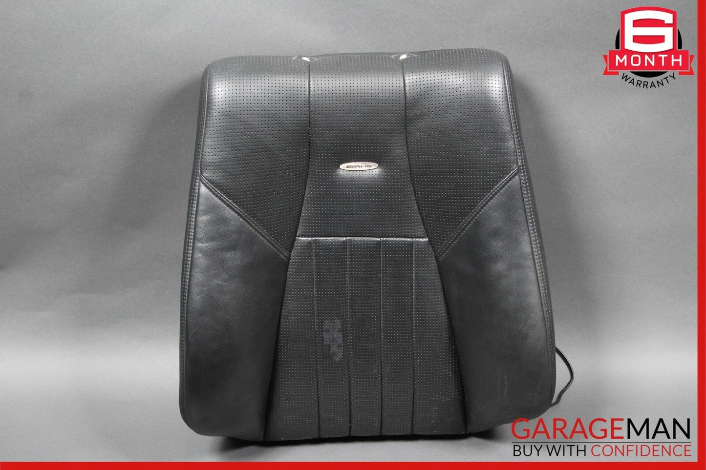 03-06 Mercedes W220 S55 AMG Front Left / Right Top Upper Seat Cushion Black