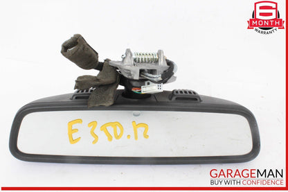 12-17 Mercedes W212 E350 C300 Top Upper Interior Rear View Mirror Black OEM