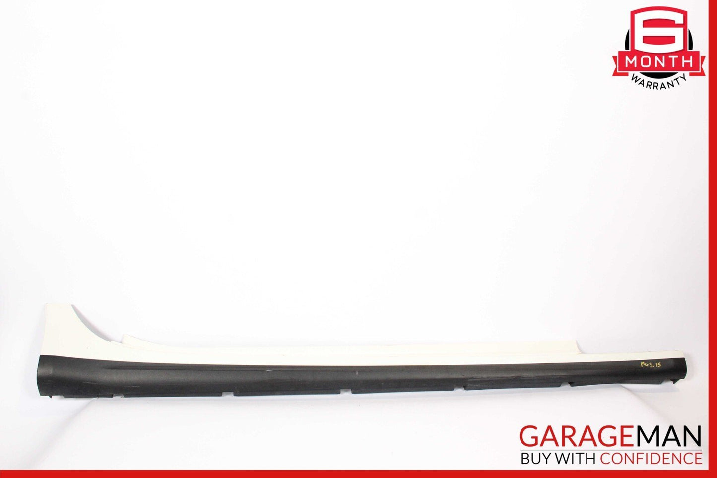14-17 Maserati Ghibli Right Side Rocker Skirt Molding Trim Panel White OEM