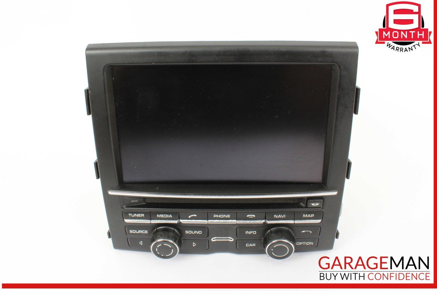 11-14 Porsche Cayenne 958 Navigation GPS Radio CD Player Display Assembly OEM