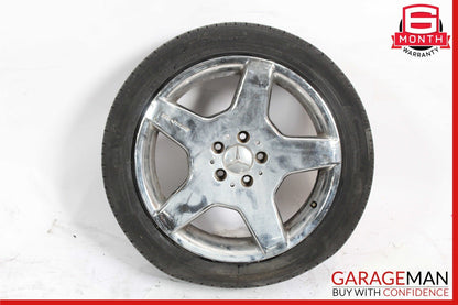 00-06 Mercedes W220 S430 CL500 9 X R18 18" Rear Wheel Tire Rim 2204013702 OEM