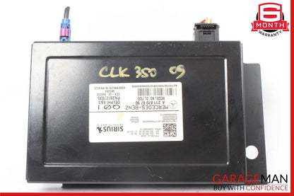 03-09 Mercedes W209 CLK350 CLS550 Sirius Satellite Radio Receiver 2118706790 OEM