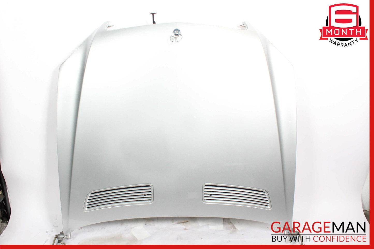 07-13 Mercedes W221 S550 Front Hood Bonnet Cover Panel Assembly Silver