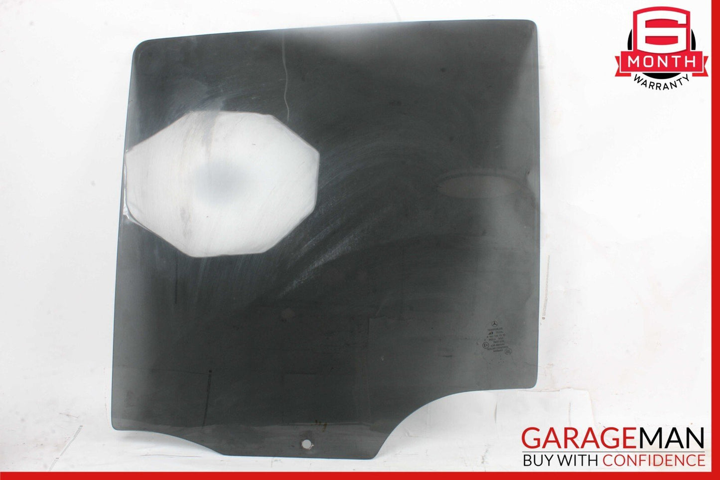 98-05 Mercedes W163 ML350 ML500 Rear Left Driver Side Window Glass OEM