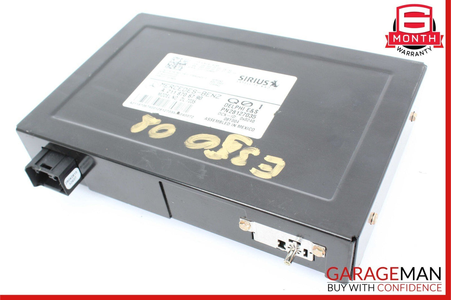 03-09 Mercedes CLK500 E350 GL450 Sirius Satellite Radio Receiver Module Unit