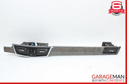 10-13 Mercedes W212 E350 E250 Center Dashboard Dash Trim Molding Wood OEM