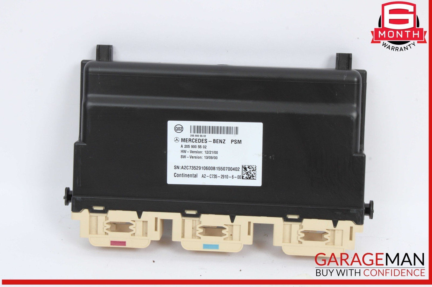 15-20 Mercedes W205 C300 C350e C63 AMG Front Right Side Seat Control Module Unit