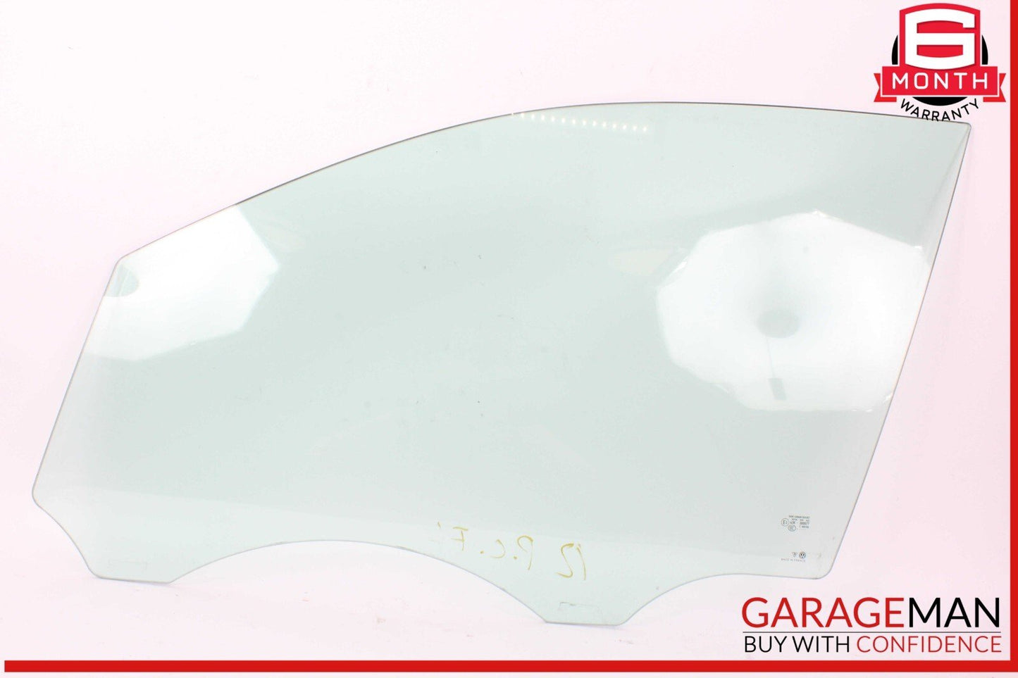 11-18 Porsche Cayenne S 958 Front Left Driver Side Door Window Glass OEM