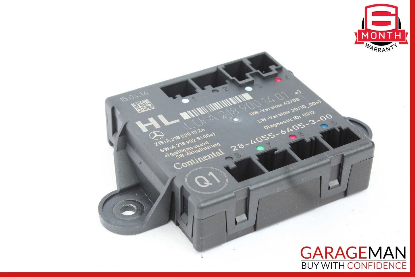 08-18 Mercedes W204 C250 CLS550 Rear Left Side Door Control Module Unit OEM