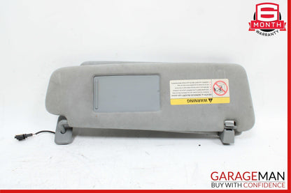 03-10 Porsche Cayenne 955 957 Front Right Side Sunvisor Sun Visor Shade Gray OEM