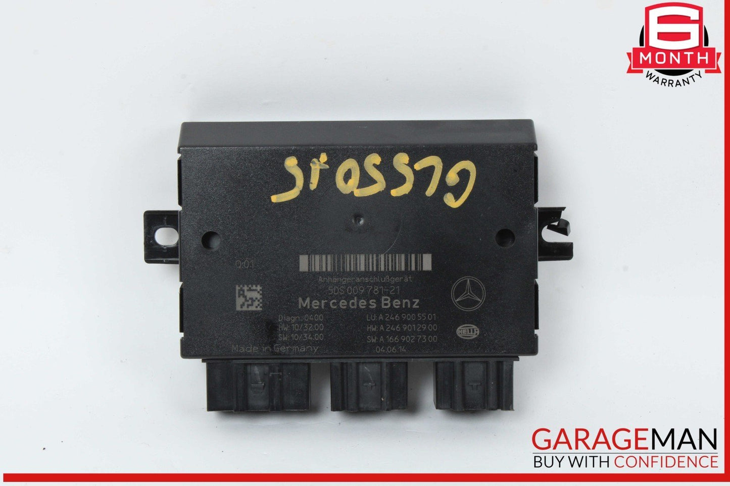 12-16 Mercedes X166 GL550 GL450 Trailer Towing Control Module 2469005501 OEM