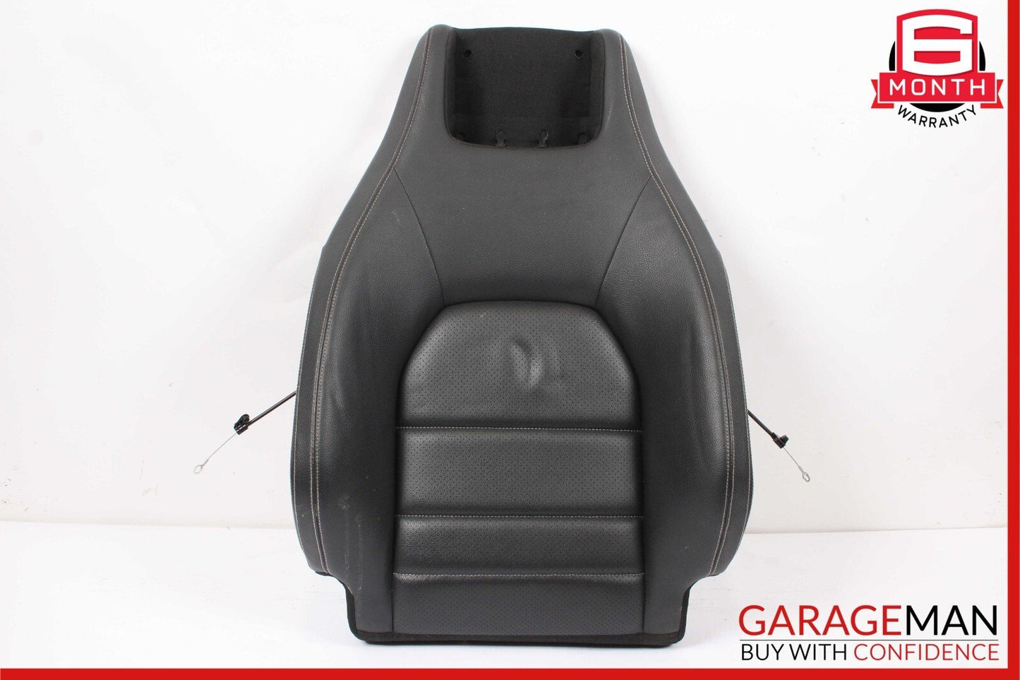 12-15 Mercedes W204 C250 Coupe Front Right Side Top Upper Seat Cushion Black OEM