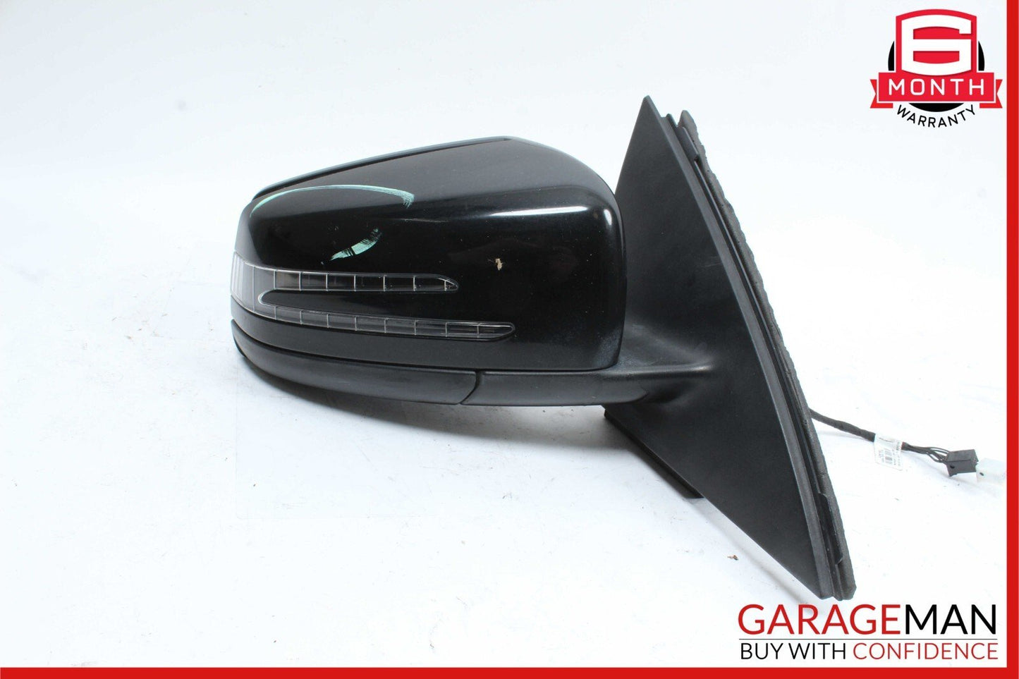 12-14 Mercedes W204 C250 C63 Front Right Side Mirror Door Rear View Glass Black