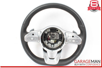 18-24 Mercedes X253 GLC300 Front Left Side Steering Wheel w/ Switch Button OEM
