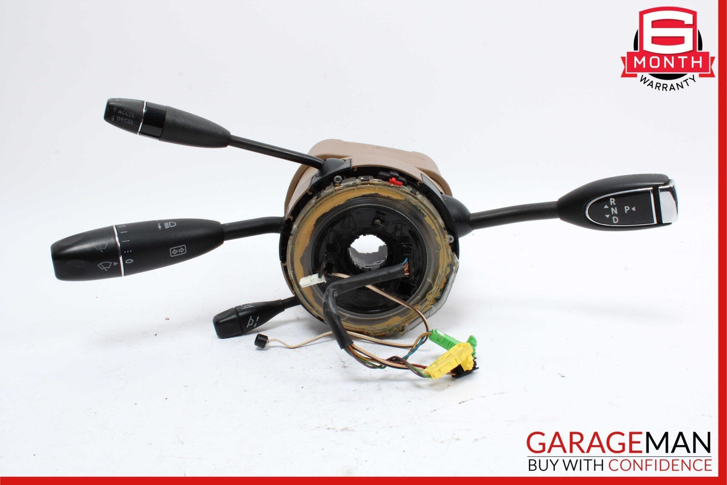 07-10 Mercedes W221 S550 CL550 Steering Column Control Switches Assembly Brown